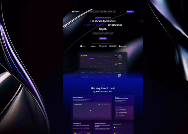 Deyros – Plantilla Elementor para Startups SaaS e Inteligencia Artificial